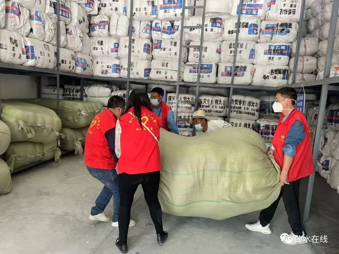 曲水县疫情防控生活物资充足 保供点储备仓确保群众需求